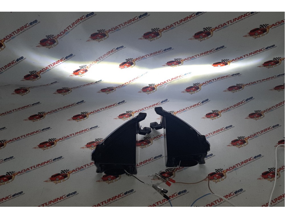 Противотуманные фары LED для Лада Приора 2 черные