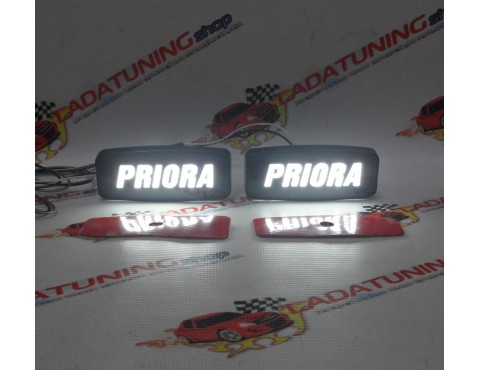 Светодиодные поворотники PRIORA белого света для Лада Приора