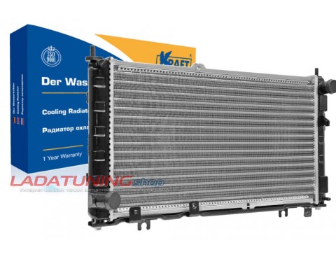 Радиатор охлаждения Kraft для Лада Гранта