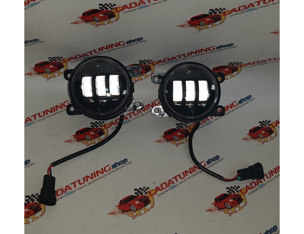 Противотуманные фары LED для Лада Vesta и Лада X-RAY и Лада Гранта FL